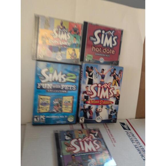 Lot Of 5 The Sims Pc Game Lot See Photos #178